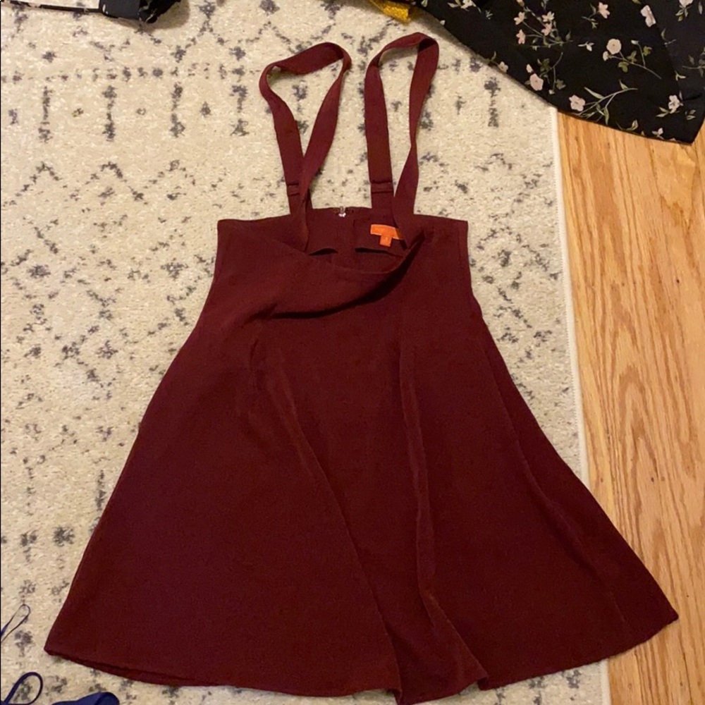 ModCloth skirt and overalls